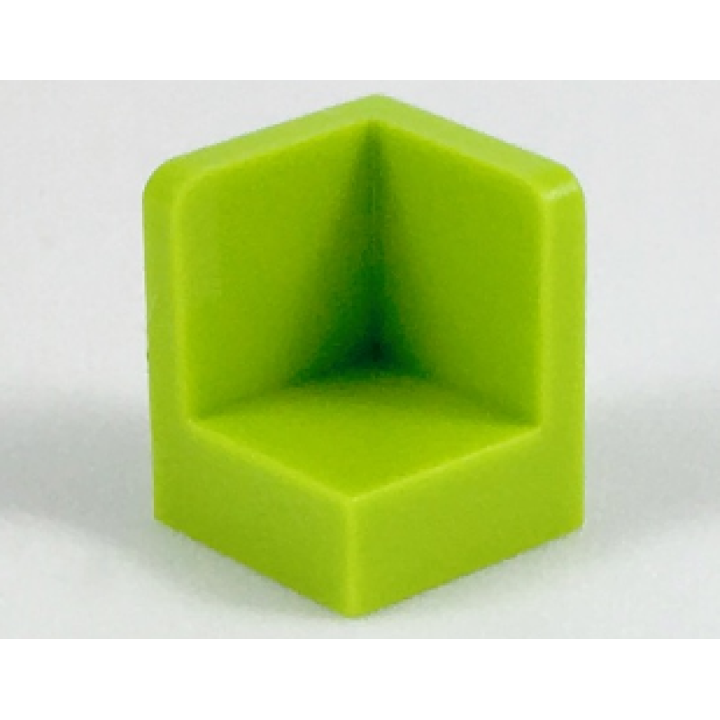 Paneel 1x1x1 hoek Lime